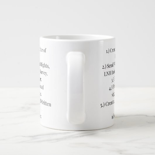 IEP Marches Café Mug (Dos)