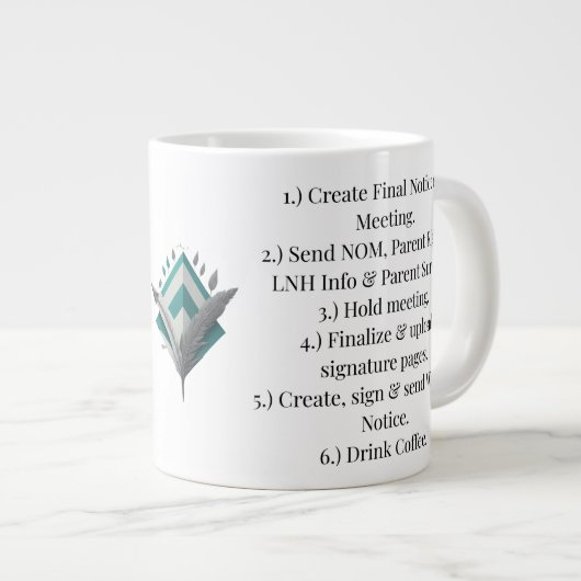 IEP Marches Café Mug (Devant droit)