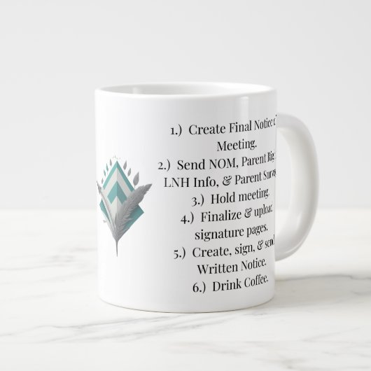 IEP Marches Café Mug (Devant droit)