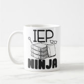 IEP Ninja Special Education Teacher Coffee Mok Man (Links)