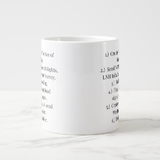 IEP Steps Coffee Mug Extra Grote Beker