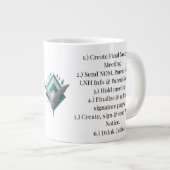 IEP Steps Coffee Mug Extra Grote Beker (Voorkant rechts)