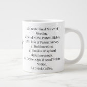 IEP Steps Coffee Mug Extra Grote Beker (Rechts)