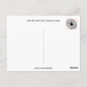 Ieper Menin Gate Memorial voor Brits interieur Briefkaart (Achterkant)