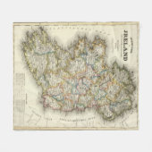 Ierland 13 fleece deken (Voorkant (Horizontaal))