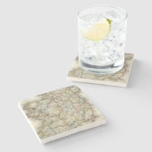 Ierland 13 stenen onderzetter (Zijkant)