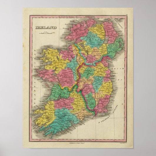 Ierland 14 poster (Voorkant)