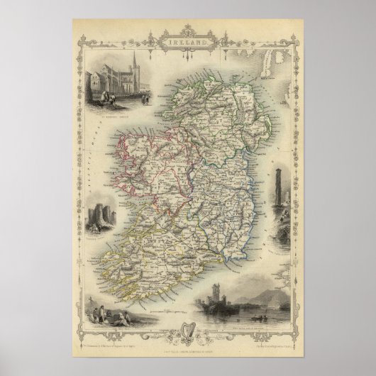 Ierland 14 poster (Voorkant)