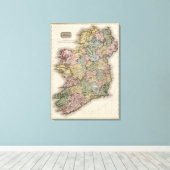 Ierland 15 canvas afdruk (Insitu (Houten vloer))