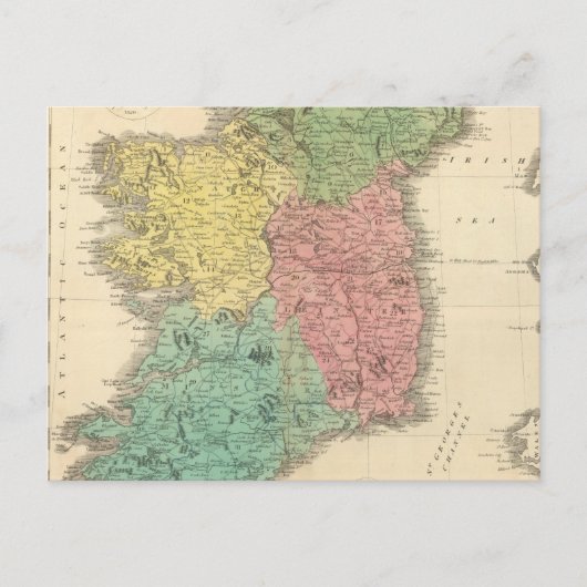 Ierland 16 briefkaart (Voorkant)