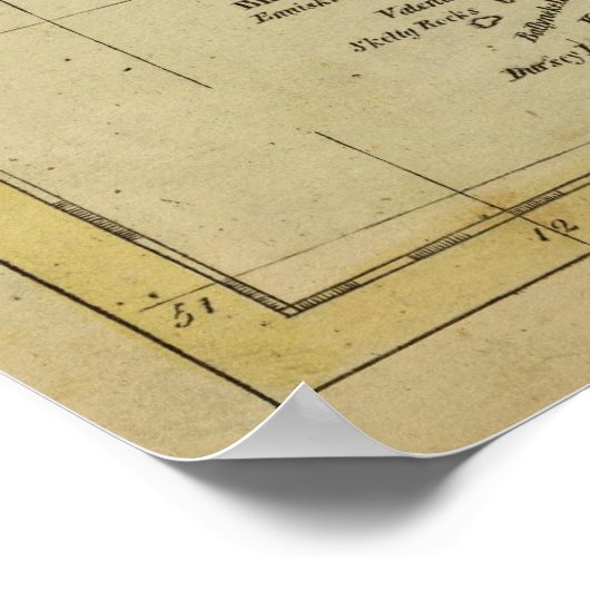 Ierland 19 poster (Hoek)