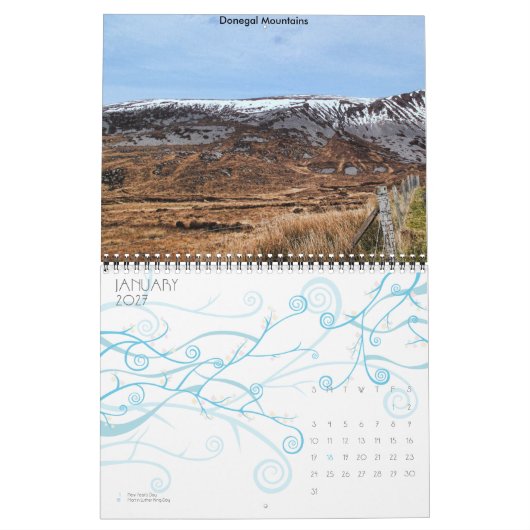 Ierland 2011 kalender (Jan 2027)
