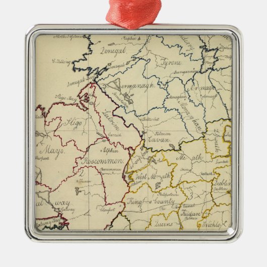 Ierland 21 metalen ornament (Voorkant)