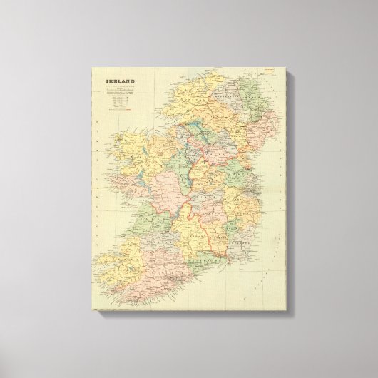 Ierland 2 canvas afdruk (Voorkant)