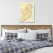 Ierland 2 canvas afdruk (Insitu (Slaapkamer))