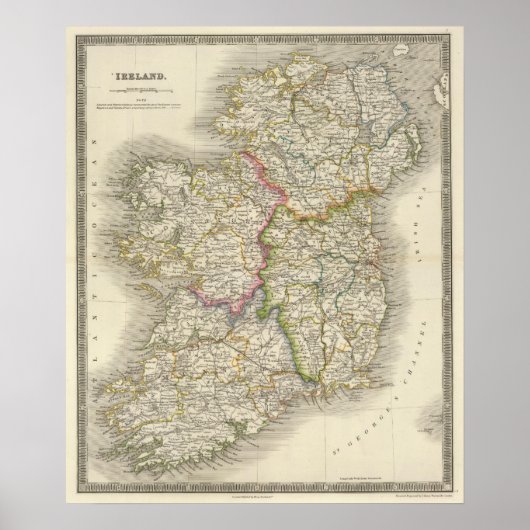 Ierland 3 poster (Voorkant)