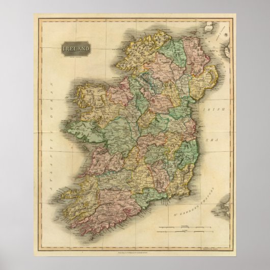 Ierland 4 poster (Voorkant)