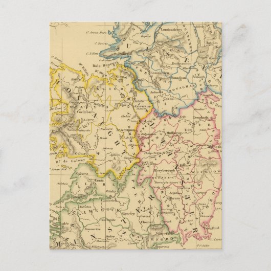 Ierland 5 briefkaart (Voorkant)