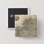 Ierland 7 vierkante button 5,1 cm (Voorkant /achterkant)