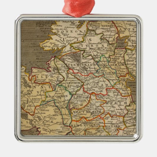 Ierland 8 metalen ornament (Voorkant)