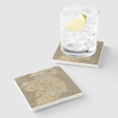 Ierland 8 stenen onderzetter (Zijkant)