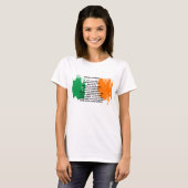 Ierland - Amhrán na BhFiann T-shirt (Voorkant volledig)