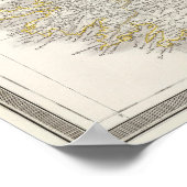 Ierland Atlas-kaart Poster (Hoek)