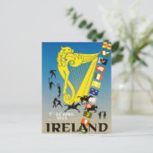  Ierland - Briefkaart (Staand voorkant)