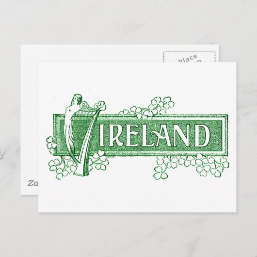 Ierland Briefkaart (Voorkant / Achterkant)
