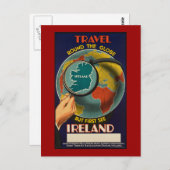 Ierland Briefkaart (Voorkant / Achterkant)
