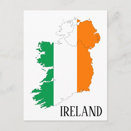 Ierland Briefkaart (Voorkant)