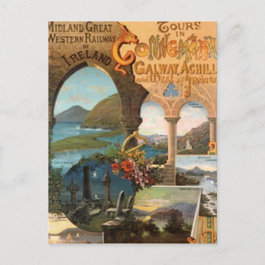  Ierland - Briefkaart (Voorkant)