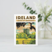  Ierland - Briefkaart (Staand voorkant)