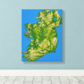 Ierland Canvas Afdruk (Insitu (Houten vloer))