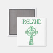 Ierland Celtic Cross Magnet Magneet (Voorkant / Achterkant)