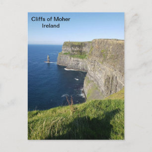 Ierland, Cliffs of Moher, Co. Clare, Ierland Briefkaart