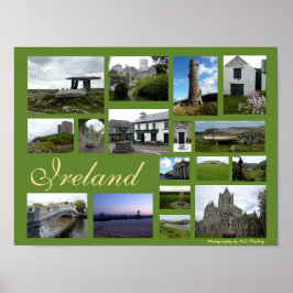 Ierland Collage (Landschap) Poster