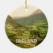 Ierland County Antrim scène Keramisch Ornament (Achterkant)