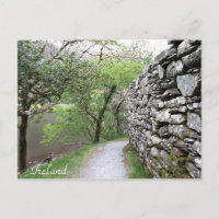 Ierland, County Cork, Stone Wall, fotografie,