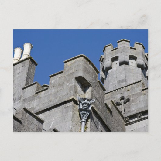 Ierland, County Kilkenny, middeleeuws kasteel. Briefkaart (Voorkant)