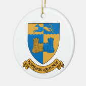 Ierland County Longford Kerstornament Keramisch Ornament (Links)