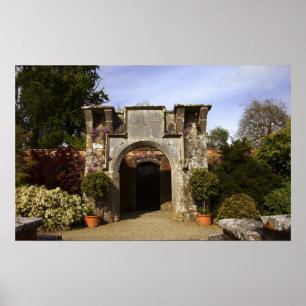 Ierland, de dromoland Castle Wde Garden Poster