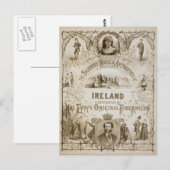 Ierland, door 'Mac Evoy's Original Hibernicon' Briefkaart (Voorkant / Achterkant)