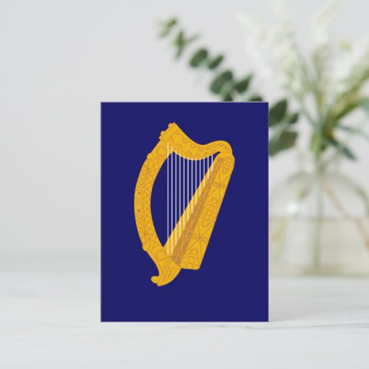 ierland embleem briefkaart (Staand voorkant)
