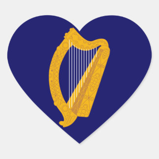 ierland embleem hart sticker