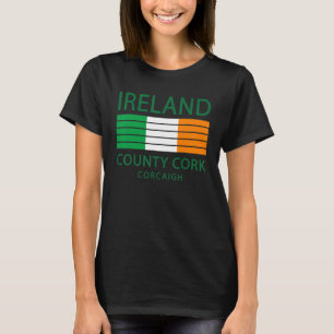 Ierland en de Ierse Ancestry County Cork T-shirt