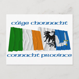 Ierland en de provincie Connacht Briefkaart