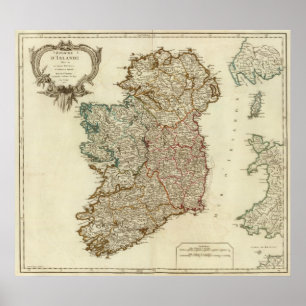 Ierland en Engeland Poster