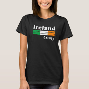 Ierland en het Ierse Ancestry County Galway T-shirt
