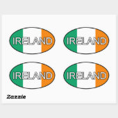 Ierland Euro Sticker (Vel)